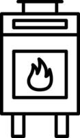 Boiler Icon Design Symbol vector