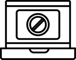 Block Icon Design Symbol vector