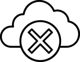 Cancel Icon Design Symbol vector