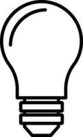 Bulb Icon Design Symbol vector