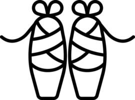 Ballet Icon Design Symbol vector