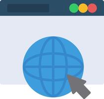 Web Page Icon Design Symbol vector