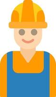 Worker Icon Design Symbol vector