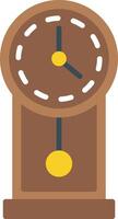 Wall Clock Icon Design Symbol vector