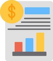 Statement Icon Design Symbol vector