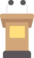 Tribune Icon Design Symbol vector