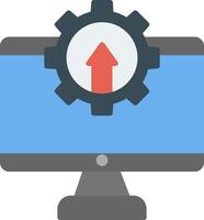 Upgrade Icon Design Symbol vector