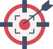 Target Icon Design Symbol vector