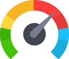 Speed Test Icon Design Symbol vector