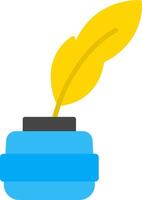 Quill Icon Design Symbol vector