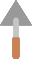 Triangular Shovel Icon Design Symbol vector