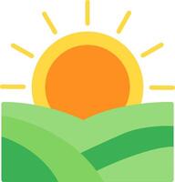 Sunrise Icon Design Symbol vector