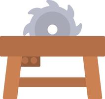 Table Saw Icon Design Symbol vector