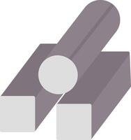 Steel Icon Design Symbol vector
