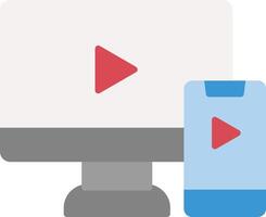 Screen Mirroring Icon Design Symbol vector