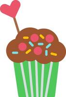 Muffin Icon Design Symbol vector