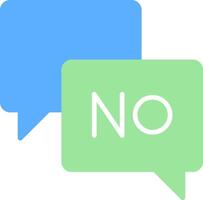 Say No Icon Design Symbol vector