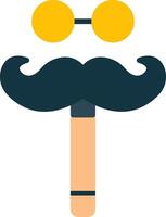 Moustache Icon Design Symbol vector