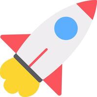 Rocket Launch Icon Design Symbol vector