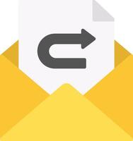 Reply Message Icon Design Symbol vector