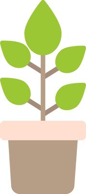 Plant Icon Design Symbol