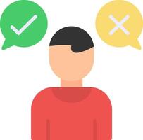 Decision Marker Icon Design Symbol vector