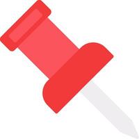 Push Pin Icon Design Symbol vector