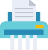 Paper Shredder Icon Design Symbol vector