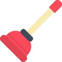 Plunger Icon Design Symbol vector