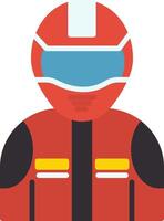 Racer Icon Design Symbol vector