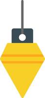 Plumb Bob Icon Design Symbol vector