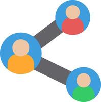 Network Icon Design Symbol vector