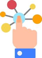 Interaction Icon Design Symbol vector