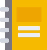 Notebook Icon Design Symbol vector
