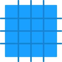 Grid Icon Design Symbol vector