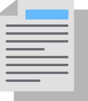 Document Icon Design Symbol vector