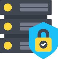 Database Icon Design Symbol vector