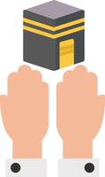Prayer Icon Design Symbol vector