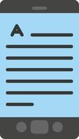 Kindle Icon Design Symbol vector
