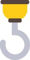 Hook Icon Design Symbol vector