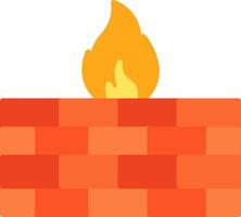Firewall Icon Design Symbol vector