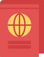 Passport Icon Design Symbol vector