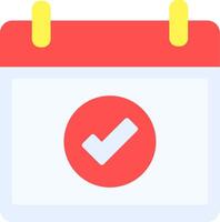 Correct Icon Design Symbol vector