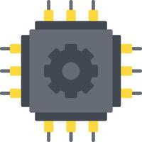 Cpu Icon Design Symbol vector