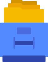 Filling Cabinet Icon Design Symbol vector