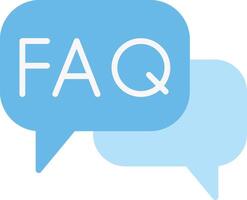 Faq Icon Design Symbol vector