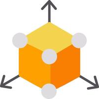 Dimensions Icon Design Symbol vector