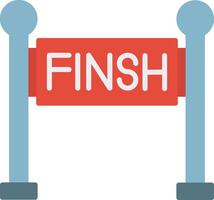 Finish Line Icon Design Symbol vector