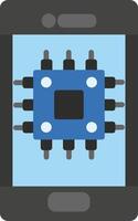 Cpu Icon Design Symbol vector