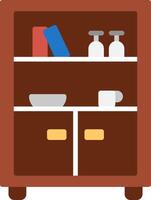 Display Case Icon Design Symbol vector